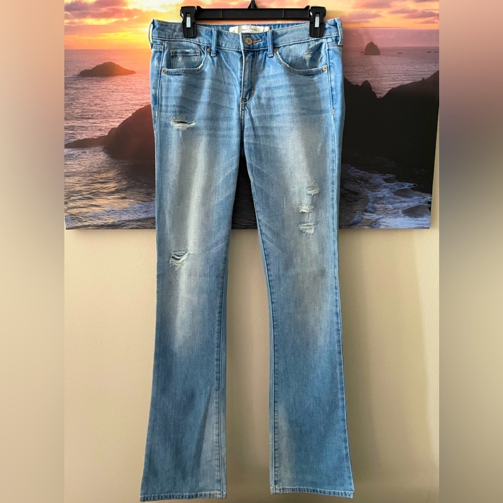 Abercrombie&Fitch/ woman’s bootcut denim jeans/4R